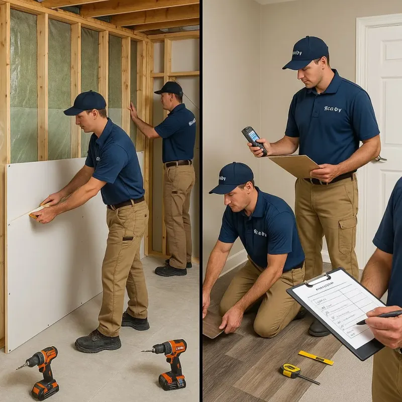 Repairs and Reconstruction process in Lake Village, AR